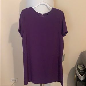 Unworn purple dress